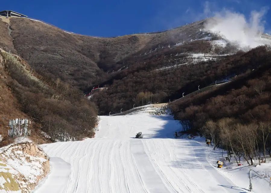 资料图：国家高山滑雪中心。新华社记者 张晨霖 摄