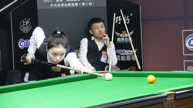 2022中式台球全明星赛第二站 双败第1-4场　李博 VS 唐春晓