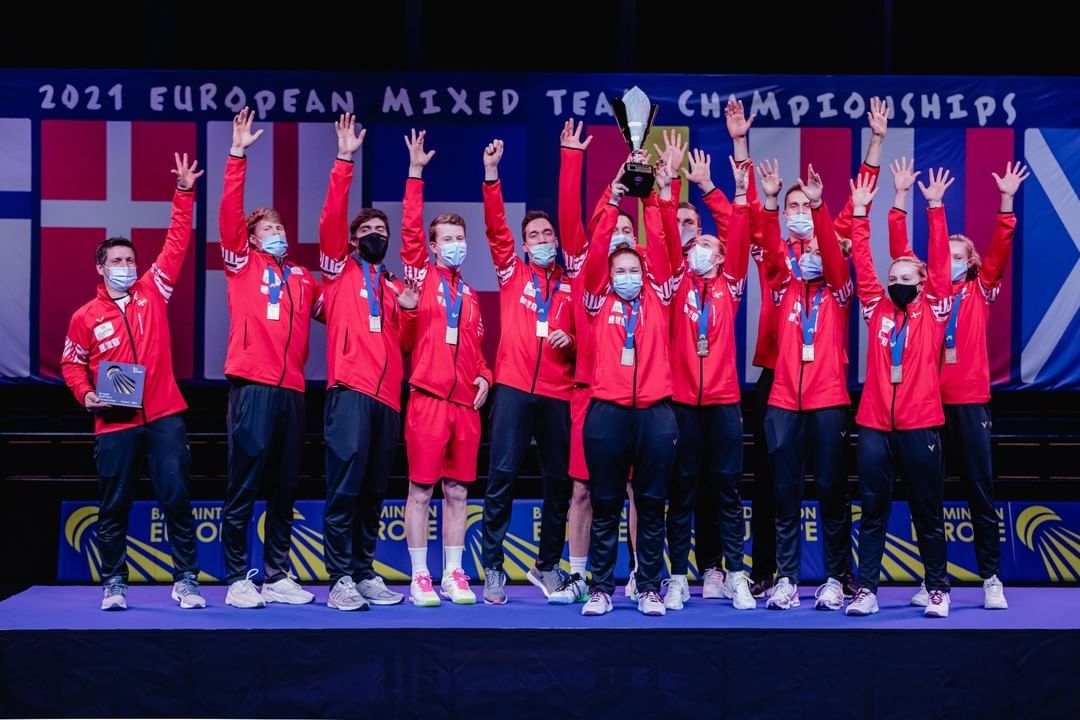 丹麦队连续第四次问鼎欧洲混合团体锦标赛