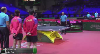 樊振东/丁宁 CHN vs 库马尔/张安 USA 2019世乒赛混双资格赛第一轮  