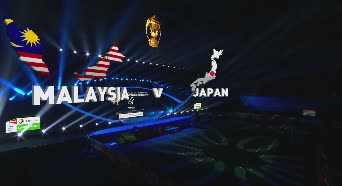 2019苏迪曼杯|日本vs马来西亚 开场加油