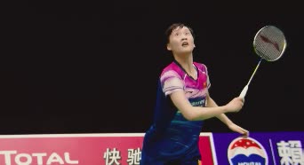 连胜日本女单猛将 国羽一姐陈雨菲势不可挡