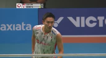 李宗伟和桃田斗网前秒杀桃田贤斗