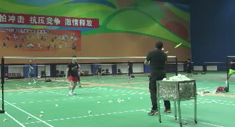 石宇奇训练一丝不苟 连续接杀毫不手软
