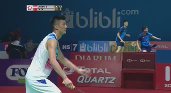 印尼赛 | 苏吉亚托连续进攻 谌龙没能守住
