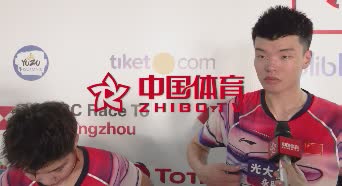 赛后 | 王懿律/黄东萍：今天打的不太好，还是做好赛前和困难准备