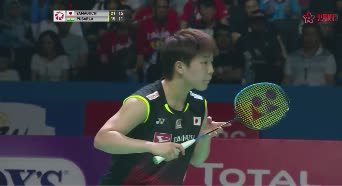 印尼赛 | 山口茜辛德胡打出51拍的回合