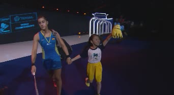 2018世锦赛回顾：女单决赛 马林vs辛德胡 精彩集锦