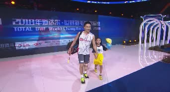 2018世锦赛回顾：男单决赛 桃田贤斗vs石宇奇 精彩集锦