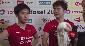 赛后 | 杜玥/李茵晖：希望在中国公开赛主场赢回来。