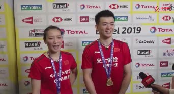 赛后 | 郑思维/黄雅琼：很高兴国歌在瑞士响起。