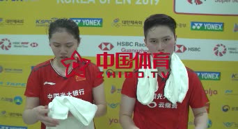 赛后 | 李汶妹/郑雨：决胜局开局投入比较慢，再想追就比较难了
