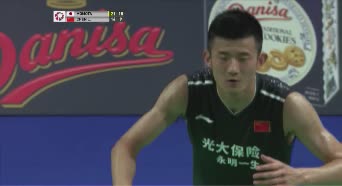 谌龙极佳手感挡出精彩滚网球