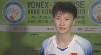 赛后 | 陈雨菲：因达农进攻犀利，我的防守更好