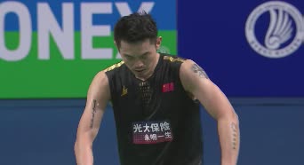 2019韩国大师赛 | 林丹杀球威力凸显+对手失误 关键时刻连得3分追平比分